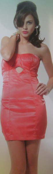 Vestido Cetim Tomara que Caia
