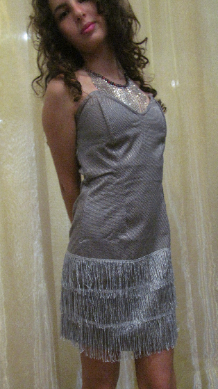 Vestido com Franjas
